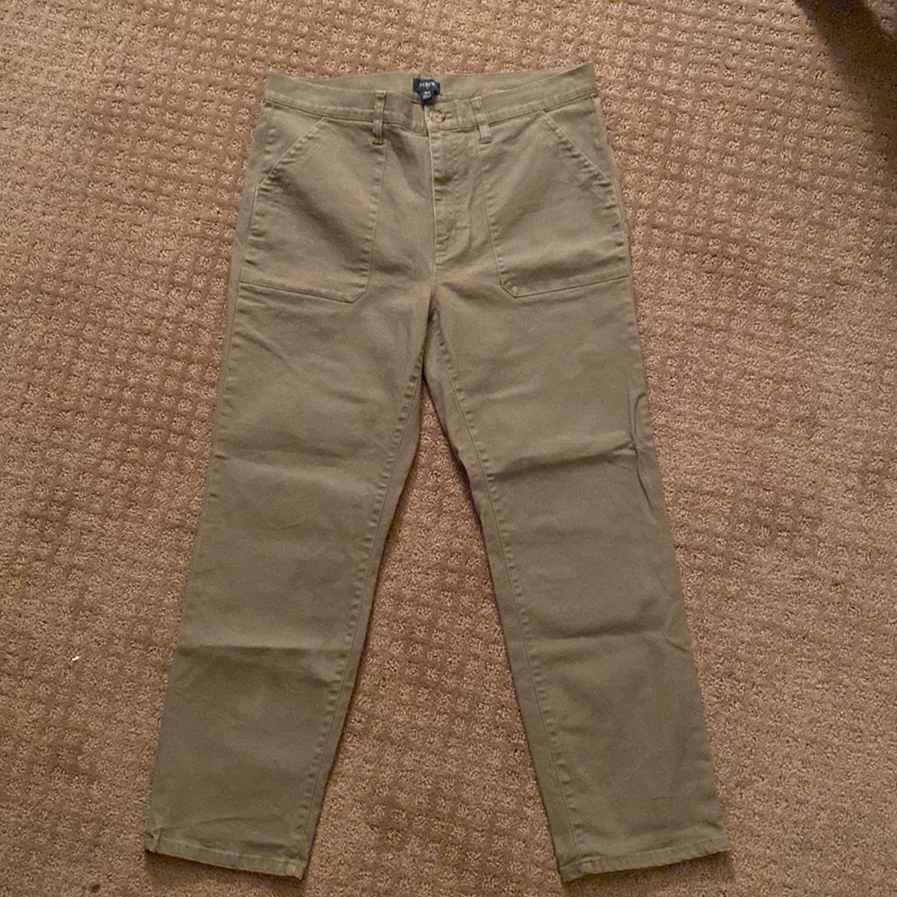 J crew factory twill pants size 30 waist